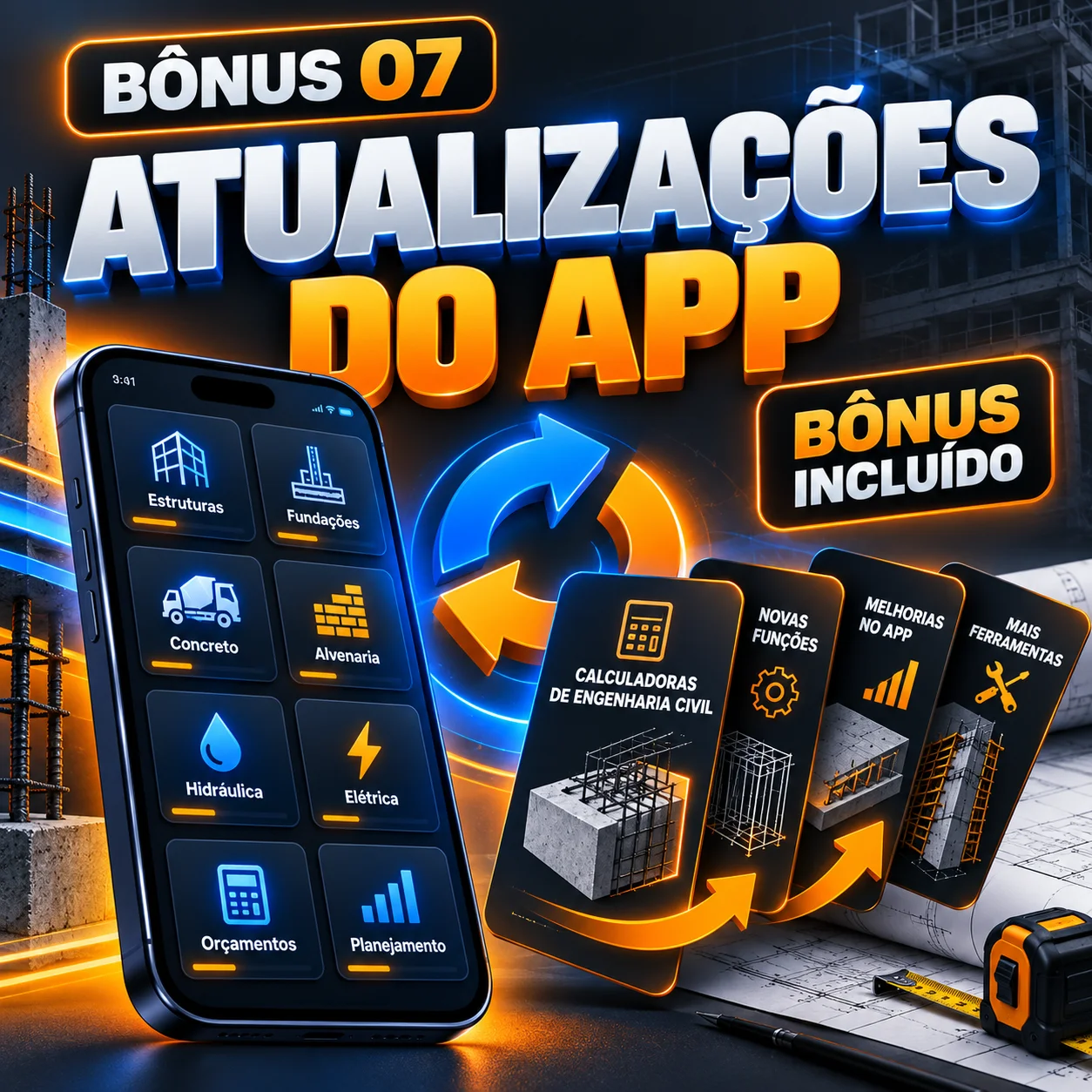 Atualizações toda semana